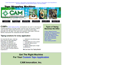 Desktop Screenshot of custom-taping-machines.com